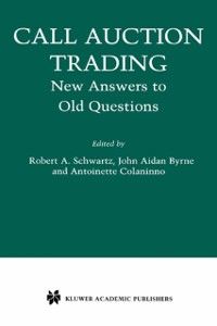 Produktbild: Call Auction Trading