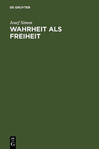Produktbild: Wahrheit als Freiheit