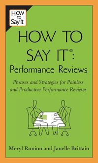 Produktbild: How To Say It Performance Reviews