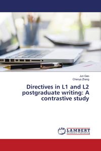 Produktbild: Directives in L1 and L2 postgraduate writing: A contrastive study