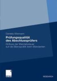 Produktbild: Pr&uuml;fungsqualit&auml;t des Abschlusspr&uuml;fers