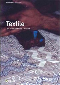 Produktbild: Textile: Issue 2: The Journal of Cloth & Culture