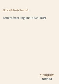 Produktbild: Letters from England, 1846-1849
