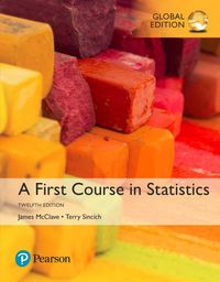 Produktbild: First Course in Statistics, A, Global Edition