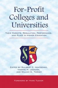 Produktbild: For-Profit Colleges and Universities