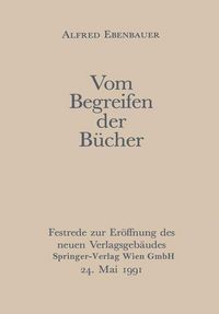Produktbild: Vom Begreifen der B&uuml;cher