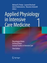 Produktbild: Applied Physiology in Intensive Care Medicine 1