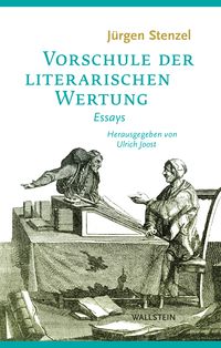 Produktbild: Vorschule der literarischen Wertung