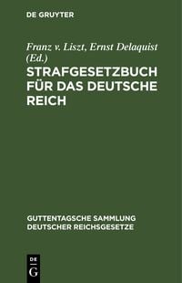 Produktbild: Strafgesetzbuch f&uuml;r das Deutsche Reich