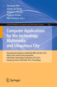 Produktbild: Computer Applications for Bio-technology, Multimedia and Ubiquitous City
