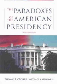 Produktbild: The Paradoxes of the American Presidency
