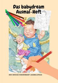Produktbild: Das babydream Ausmal-Heft