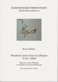Bild vom Artikel Friedrich Levin Graf von Holmer (1741-1806) vom Autor Bernd Müller