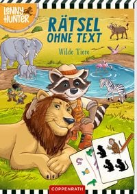 Produktbild: R&auml;tsel ohne Text: Wilde Tiere - Lenny Hunter