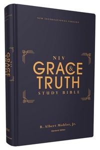 Produktbild: Niv, the Grace and Truth Study Bible (Trustworthy and Practical Insights), Hardcover, Red Letter, Comfort Print
