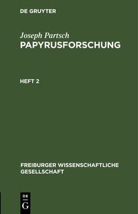 Produktbild: Papyrusforschung