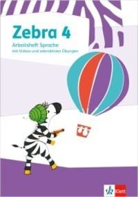 Bild vom Artikel Zebra 4. Arbeitsheft Sprache mit Videos und interaktiven Übungen Klasse 4 vom Autor 