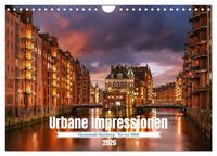 Produktbild: Urbane Impressionen: Hansestadt Hamburg - Tor zur Welt (Wandkalender 2026 DIN A4 quer), CALVENDO Monatskalender