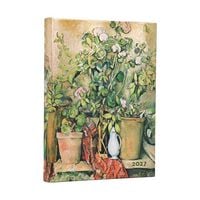 Produktbild 12-Monatskalender 2027 Cezannes Terrakotta-Töpfe und Blumen Maxi Tagesüberblick
