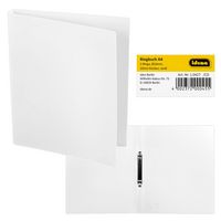 Produktbild: Idena Ringbuch aus Kunststoff 2 Ringe wei&szlig; DIN A4 R&uuml;ckenbreite 2cm