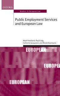 Produktbild: Public Employment Services and European Law