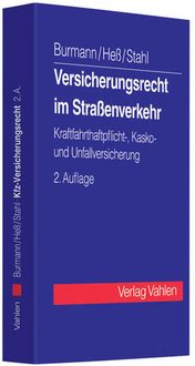 Produktbild: Versicherungsrecht im Stra&szlig;enverkehr