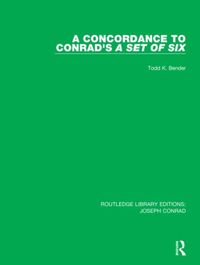 Produktbild: Concordance to Conrad''s a Set of Six