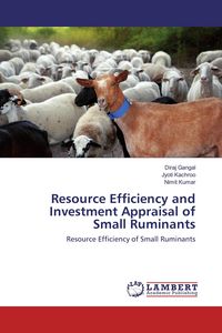 Produktbild: Resource Efficiency and Investment Appraisal of Small Ruminants