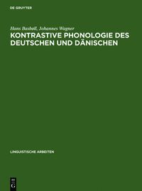Produktbild: Kontrastive Phonologie des Deutschen und D&auml;nischen