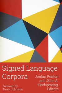 Produktbild: Signed Language Corpora: Volume 25