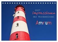 Produktbild: Impressionen der Nordseeinsel Amrum (Tischkalender 2027 DIN A5 quer), CALVENDO Monatskalender