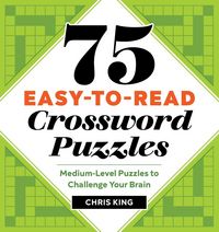Produktbild: 75 Easy-to-Read Crossword Puzzles