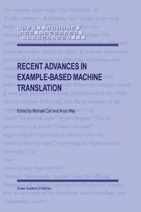 Produktbild: Recent Advances in Example-Based Machine Translation