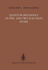 Produktbild: Quantum Mechanics of One- and Two-Electron Atoms