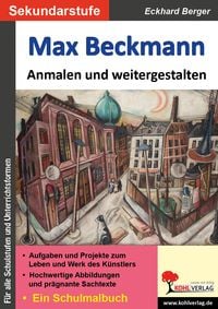 Produktbild: Max Beckmann anmalen und weitergestalten
