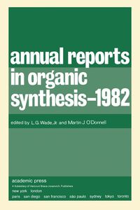 Produktbild: Annual Reports in Organic Synthesis-1982