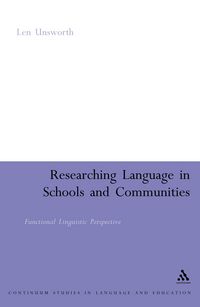 Produktbild: Researching Language in Schools and Communities