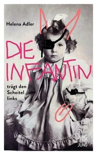 Produktbild: Die Infantin tr&auml;gt den Scheitel links