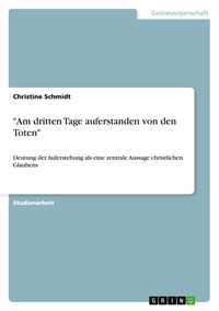 Produktbild: Am dritten Tage auferstanden von den Toten