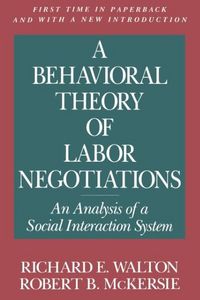 Produktbild: Behavioral Theory Of Labor Neg