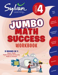Produktbild: Sylvan Learning: 4th Grade Jumbo Math Success Workbook