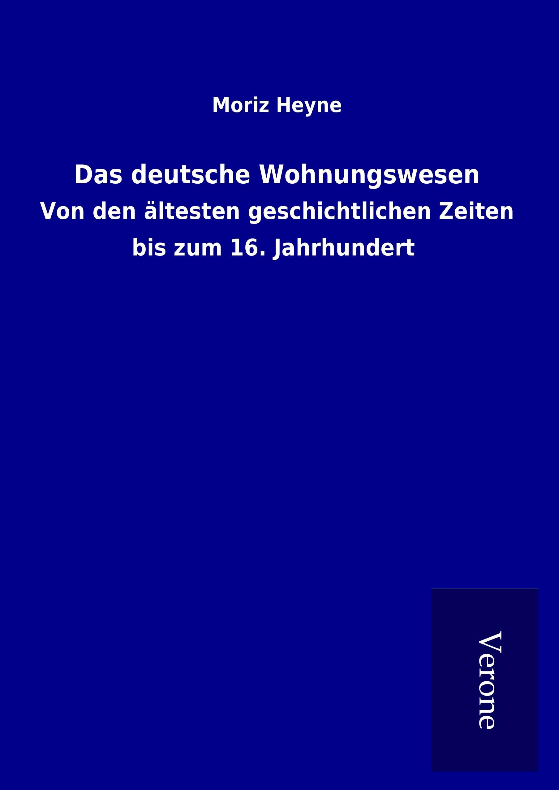 Produktbild: Das deutsche Wohnungswesen