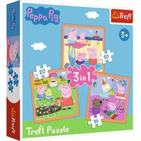 Bild vom Artikel 3 in 1 Puzzle  Peppa Pig vom Autor 