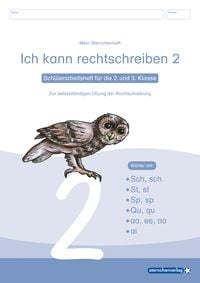Bild vom Artikel Ich kann rechtschreiben 2. Schüler-Arbeitsheft für die 2. und 3. Klasse vom Autor Sternchenverlag GmbH