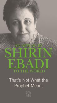 Produktbild: An Appeal by Shirin Ebadi to the world