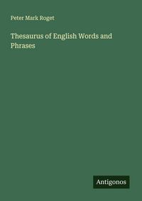 Produktbild: Thesaurus of English Words and Phrases