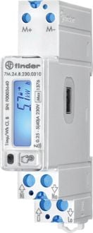Produktbild: Finder 7M.24.8.230.0310 7M.24.8.230.0310 Zweirichtungs-Hutschienenz&auml;hler digital 40 A MID-konform: Ja 1 St.