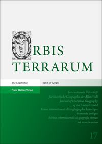 Bild vom Artikel Orbis Terrarum 17 (2019) vom Autor 