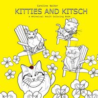 Produktbild: Kitties and Kitsch A Whimsical Adult Coloring Book