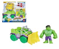 Bild vom Artikel Hasbro F74575X0 - Marvel Spidey and his Amazing Friends, Hulk Schmetter Truck, Spielset vom Autor 